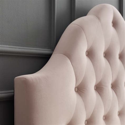 Modway Sovereign Diamond Tufted Velvet Queen Headboard In Pink Cymax Business