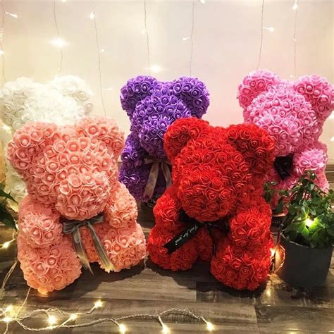 We did not find results for: YO CHO 40cm Foam Rose Bear Flower Bear Artificial Roses ...