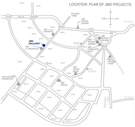 Location Map Prithvi Estates