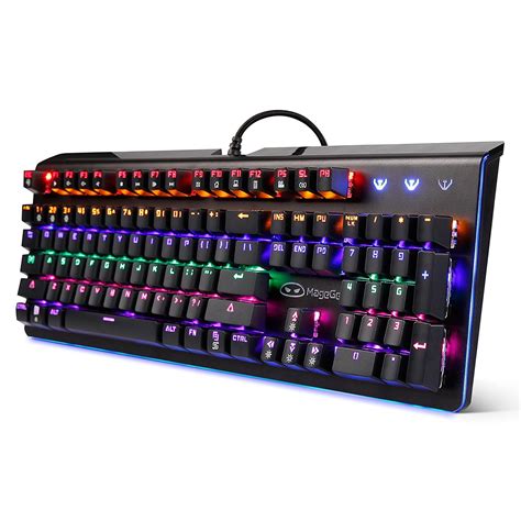 Buy Sades New Updated Pc Keyboardmk1 Usb Rainbow Backlit Mechanical