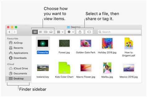 A Finder Window With The Finder Sidebar On The Left Apple Finder Hd