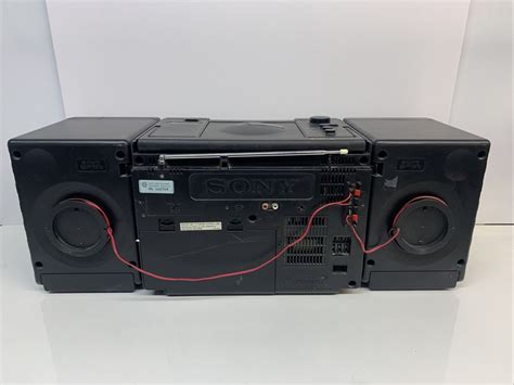 Sony Cfd 770 Portable Boombox Stereo Cd Radio Mega Bass As Is Ebay