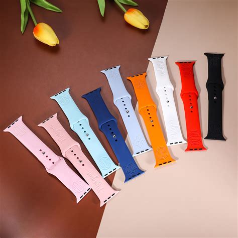 Customized Silicone Apple Watch Band