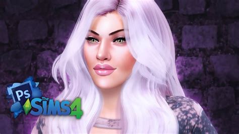 The Sims 4 I Create A Sim Photoshop Speed Edit Dayana Youtube