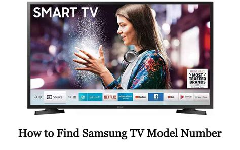How To Find Samsung Tv Model Number Smart Tv Tricks