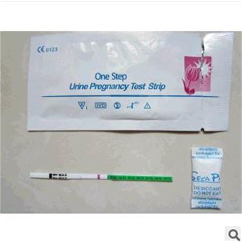 10miuml Pregnancy Test Strip One Step Hcg Urine Test Kit Certification