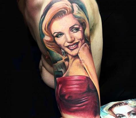 Marilyn Monroe Tattoo By Damien Wickham Photo