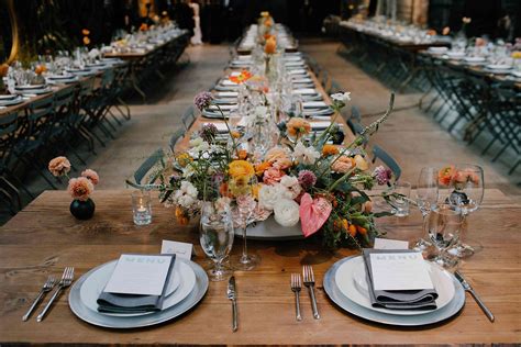23 Beautiful Banquet Style Tables For Your Wedding Reception