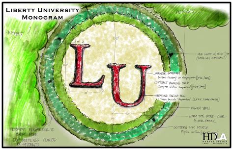 Liberty Universitys Monogram Will Be Illuminated Until 11 Pm Every