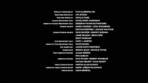 Whos Who In Movie Credits What Do All Those People Do Anyway