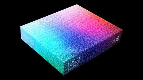 1000 Halftone Colours Clemens Habichts Colour Puzzles