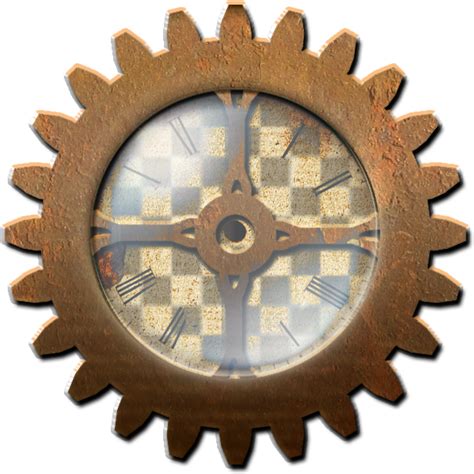 Steampunk Steampunk Gear No Background Clipart Large Size Png Image