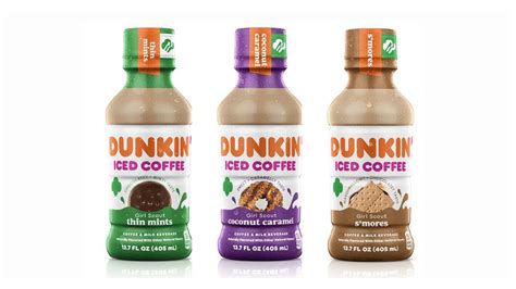 Dunkin Bottles Up 3 Girl Scout Coffee Flavors For The 2021 Cookie Season