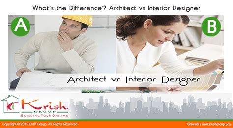 An Architect Vs An Interior Designer Krish Group Property In