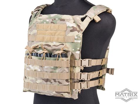 Matrix Level 1 Plate Carrier With Integrated Magazine Pouches Color