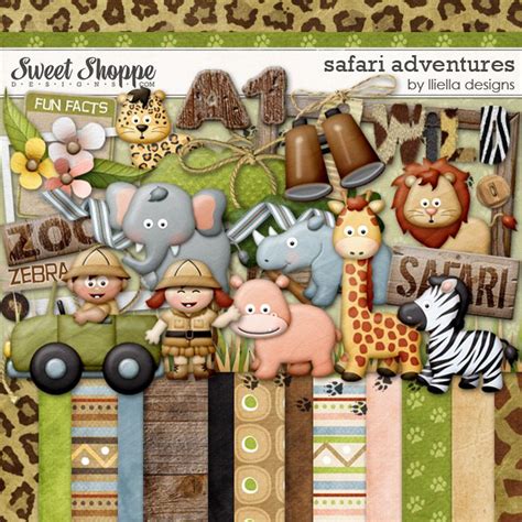 Love The Safari Feel To This Zoo Kit Planning On Going To The Zoo