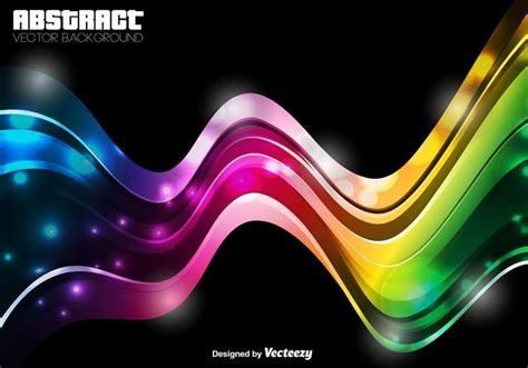 Abstract Template Vector Colorful Wave 130062 Vector Art At Vecteezy
