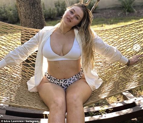 Iskra Lawrence Exudes Happiness As She Displays Her Post Baby Body In A