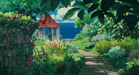 Studio Ghibli Garden Scenery Wallpapers Tattoo Ideas For Women