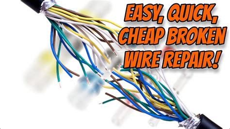 Best Way To Fix Any Broken Wire This Will Solve Many Electrical