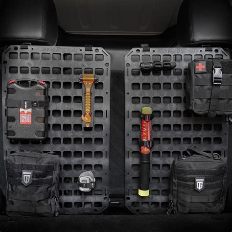 Tactical Seat Back Organizer Molle Seat Back Truck Gear