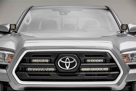 2018 2022 Toyota Tacoma Oem Grille Led Kit With 2 6 Inch And 2 10