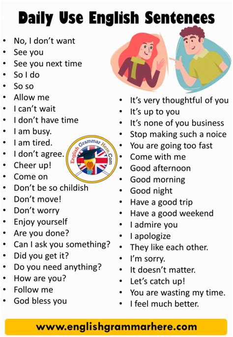 50 Daily Use English Sentences Example Sentences There Are Some Stereotypes That Are Used In