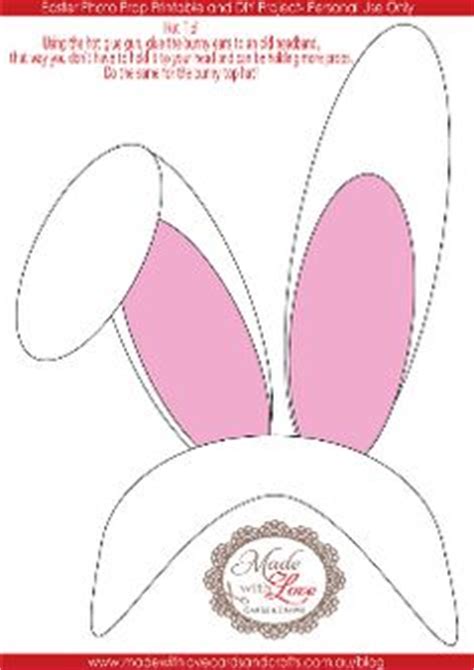 Let your kids make their own bunny ears with our free printable template. free printable bunny ears | easter-rabbit-ears | Easter ...