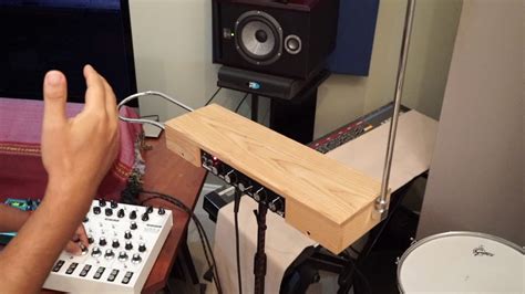Using The Lyra 8 Synth With A Theremin Youtube
