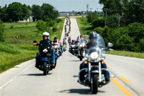 Vice President Mike Pence Attends Motorcycle Event In Iowa Ahead Of