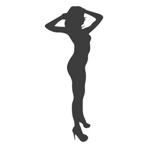 Nude Female Silhouette Transparent Png Svg Vector