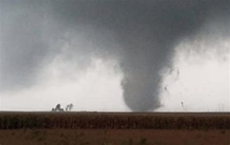 Four Tornadoes Touch Down In Central Illinois Destroy Homes