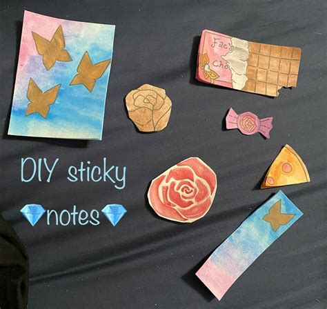 Diy Sticky Notes In 2022 Sticky Notes Notes Diy Christmas Crafts