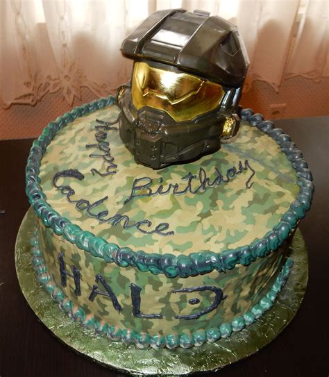 Halo Cake For 9 Year Old Fiesta De Halo Tortas De Cumpleaños