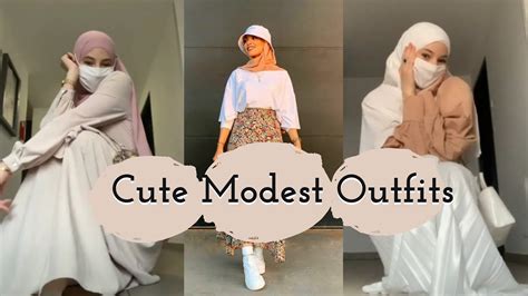 Cute Modesthijab Outfits Ideas 🤞 Hijab Outfits Inspo 2021 Youtube