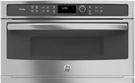 GE PWB7030SLSS 1 7 Cu Ft Built In Microwave Oven With Convection