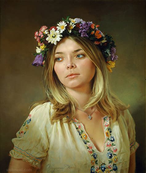 Most Beautiful Portrait Painting Works From Around The World Part