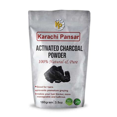 Activated Charcoal Powder 100gm Karachi Pansar