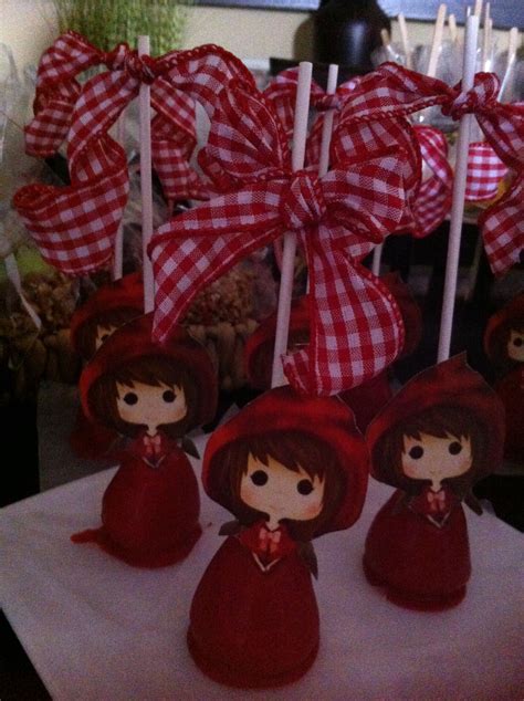 Little Red Riding Hood cake pops! | Red riding hood party, Red riding hood cake, Little red ...