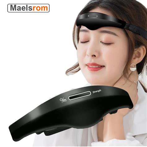 Electronic Scalp Head Massager Sleep Aid Machine Insomnia Physiotherapy Stimulator Sleepless