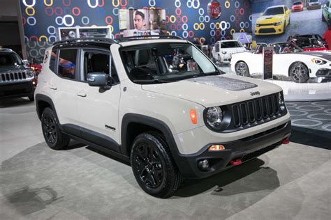 Auto Show De Los Ángeles 2016 Jeep Renegade Deserthawk 2017 Un Auto