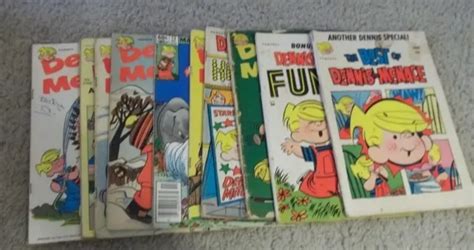 Lot Of 12 Vintage Fawcett Dennis The Menace Comic Books 60s And 70s 15