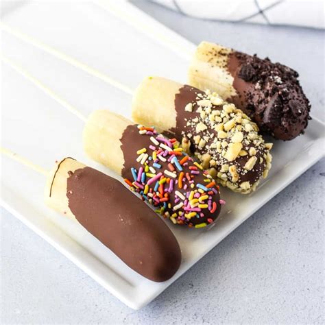 Chocolate Dipped Frozen Bananas Thai Caliente Dessert Recipes