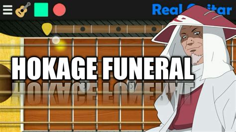 Ost Naruto Hokage Funeral Real Guitar Youtube