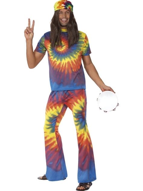 Tie Dye Hippie Costume Tie Dye Hippie Tie Dye Men
