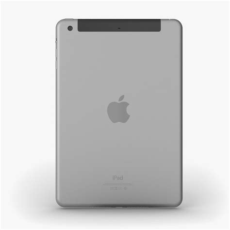 Apple Ipad Mini 3 3d Model 20 Obj Ma Max Fbx Free3d