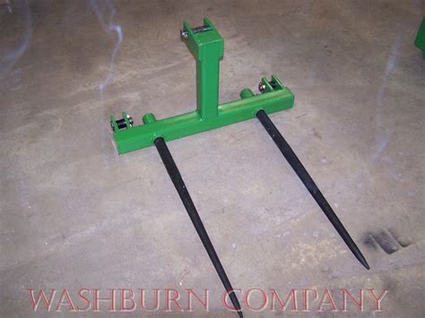 3 Point Hay Bale Mover Cat 1 Quick Coupler 2 48 Spear
