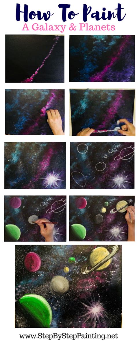 How To Do Galaxy Paint Howdozd