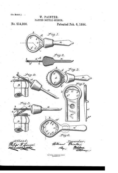Patent US514200 - William painter - Google Patents
