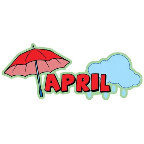 Months Of The Year April Signs